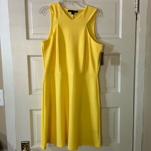 Boston Proper yellow dress